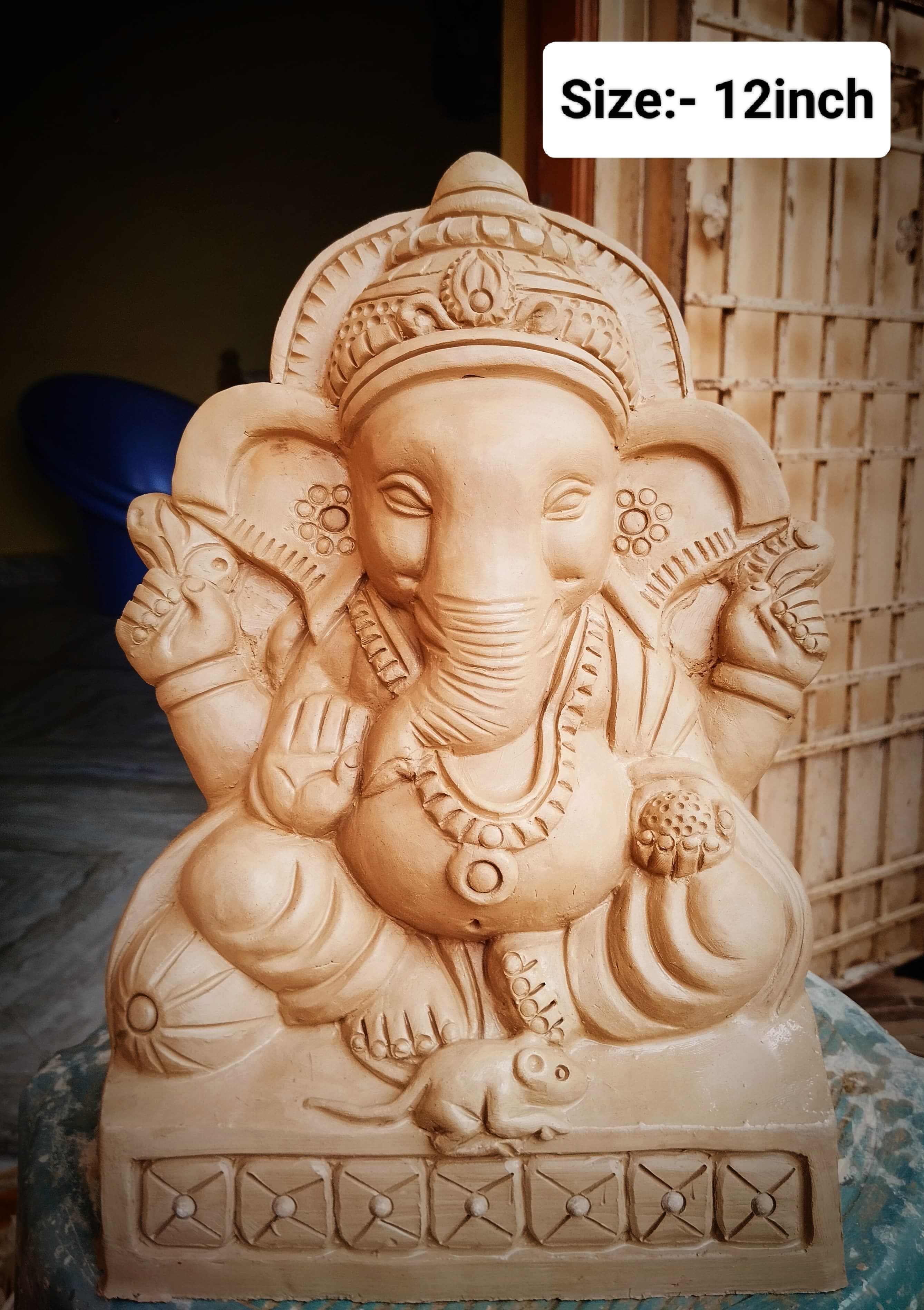 Clay Vinayaka idol seven